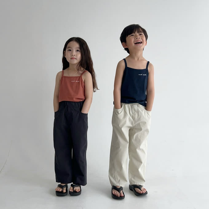 Made Studio - Korean Children Fashion - #childrensboutique - Salt Sleevless Tee