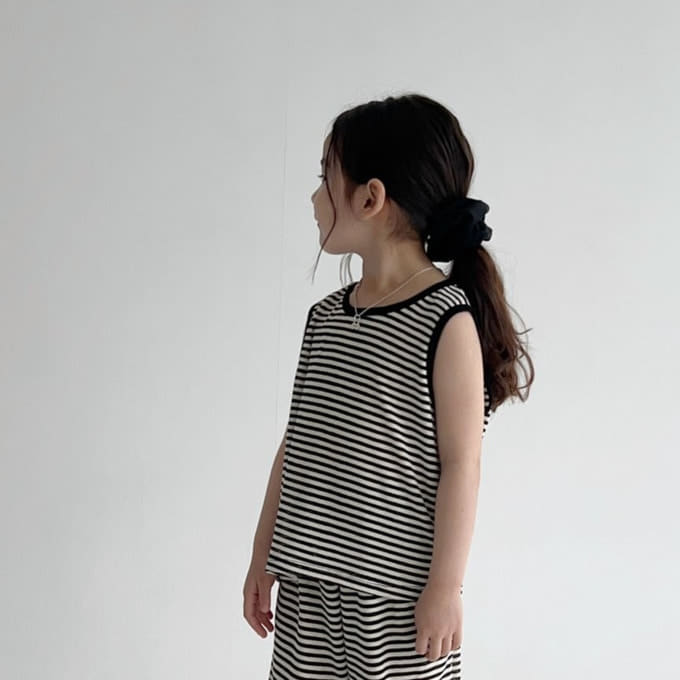 Made Studio - Korean Children Fashion - #designkidswear - Choco Sleeveless Tee