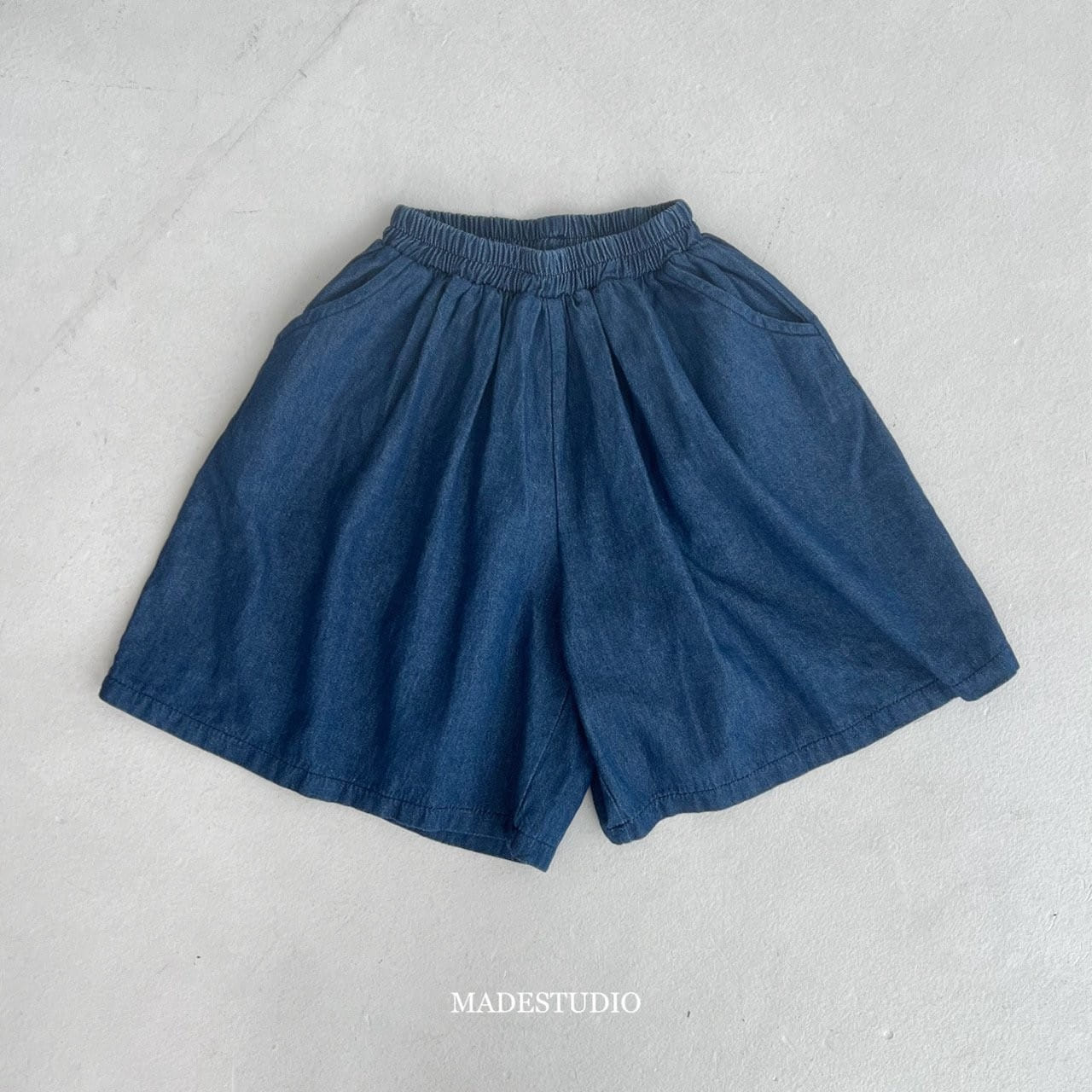 Made Studio - Korean Children Fashion - #kidzfashiontrend - Denim Skirt Pants - 2