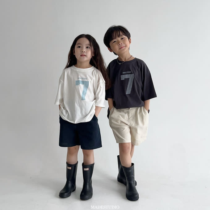 Made Studio - Korean Children Fashion - #kidzfashiontrend - Seven Tee