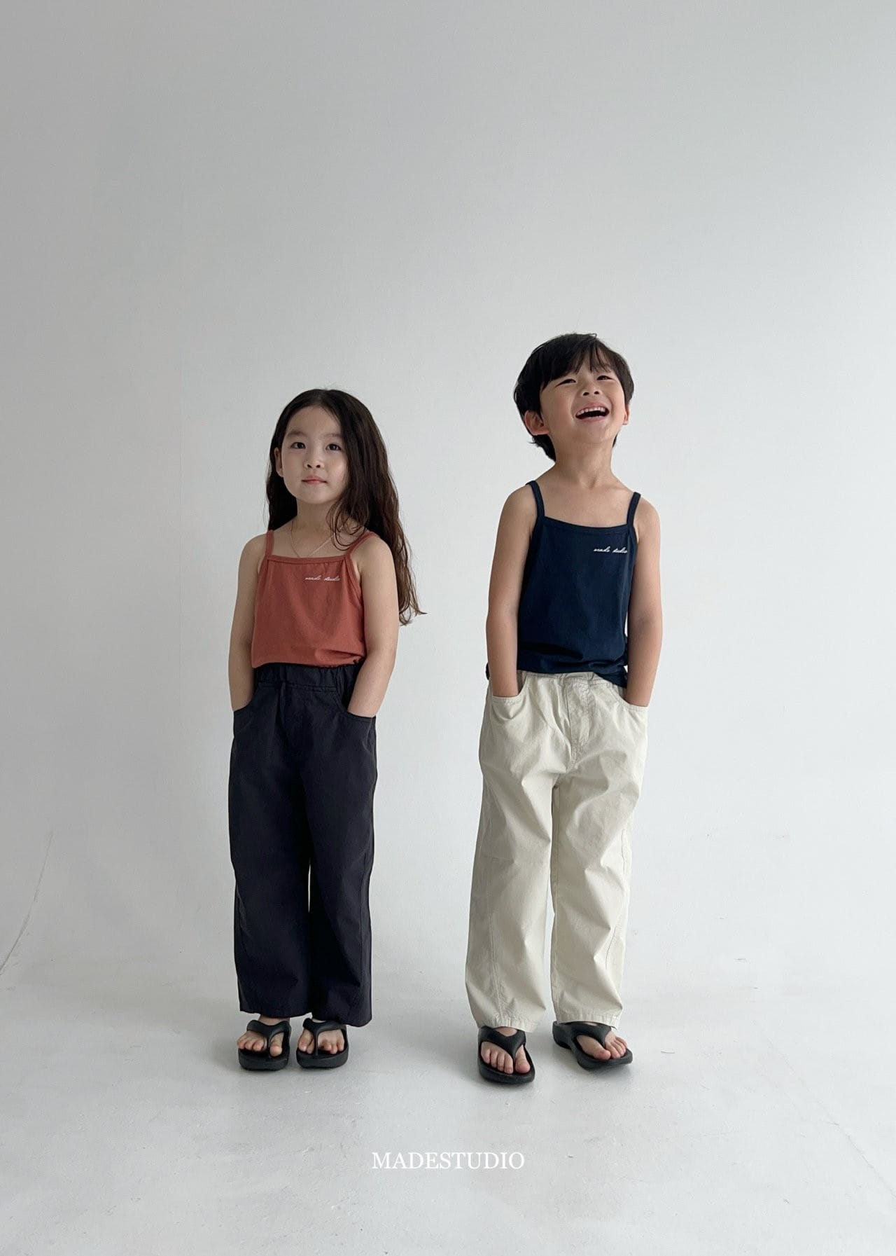 Made Studio - Korean Children Fashion - #kidzfashiontrend - Salt Sleevless Tee - 7