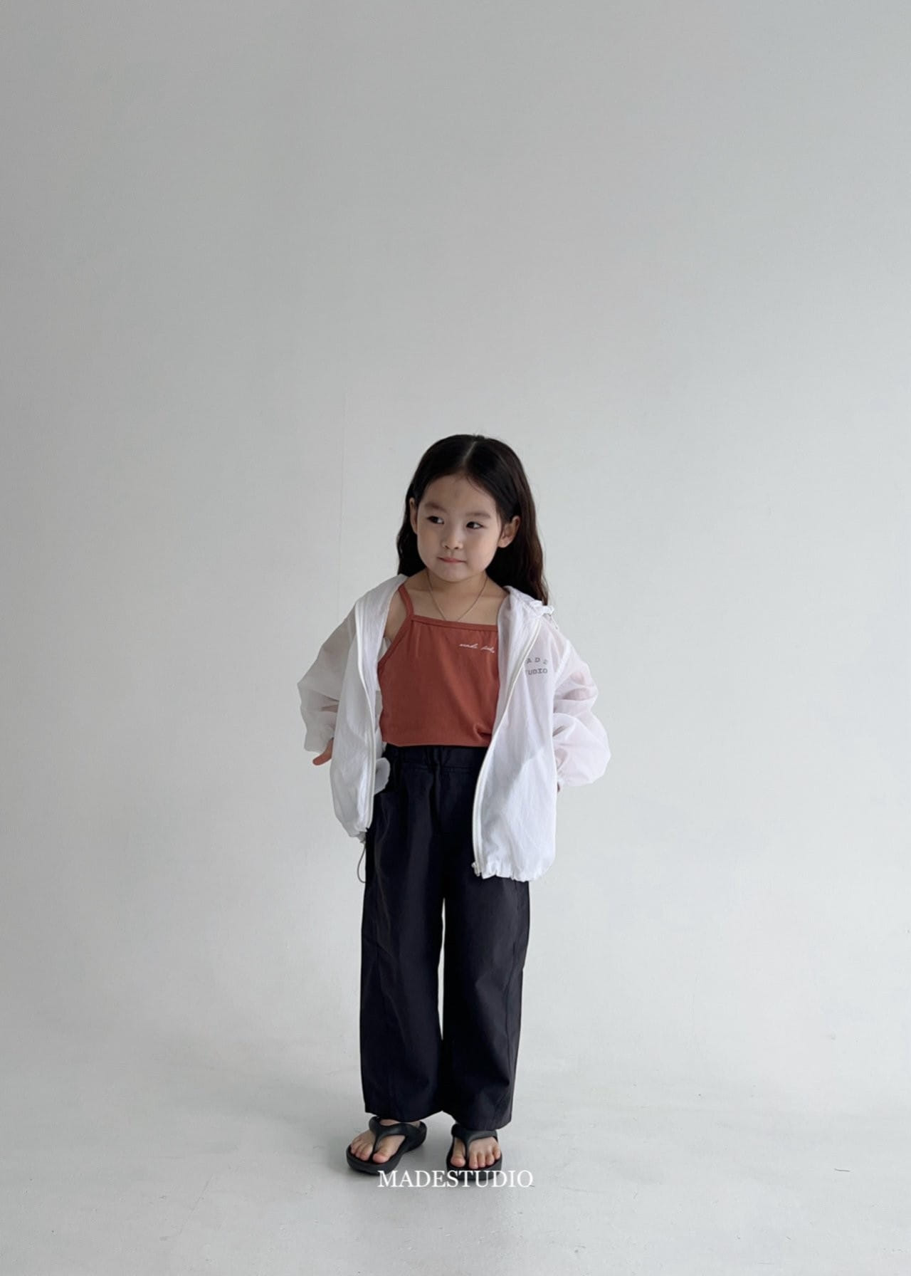 Made Studio - Korean Children Fashion - #littlefashionista - Salt Sleevless Tee - 9