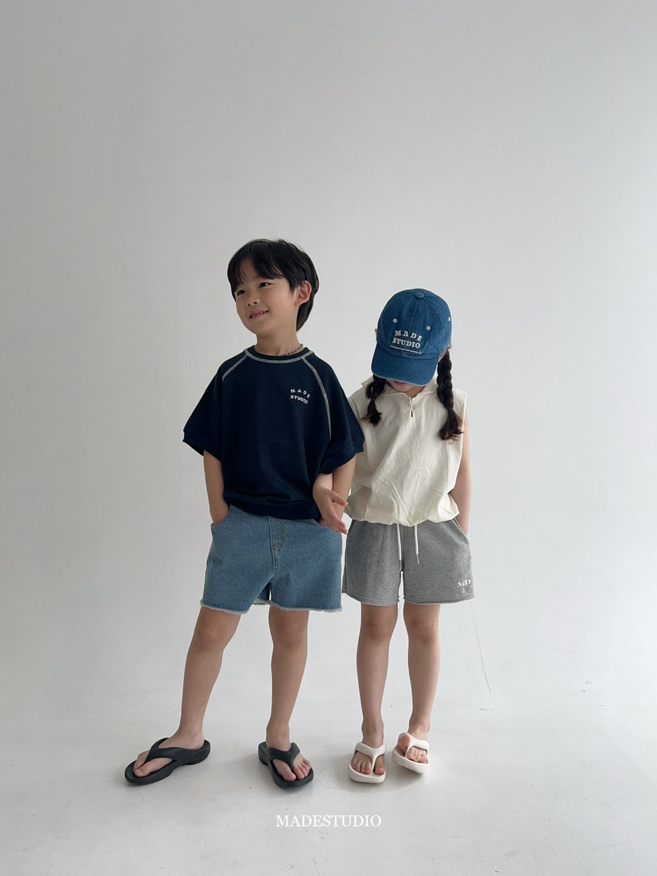 Made Studio - Korean Children Fashion - #minifashionista - Cutting Shorts - 8