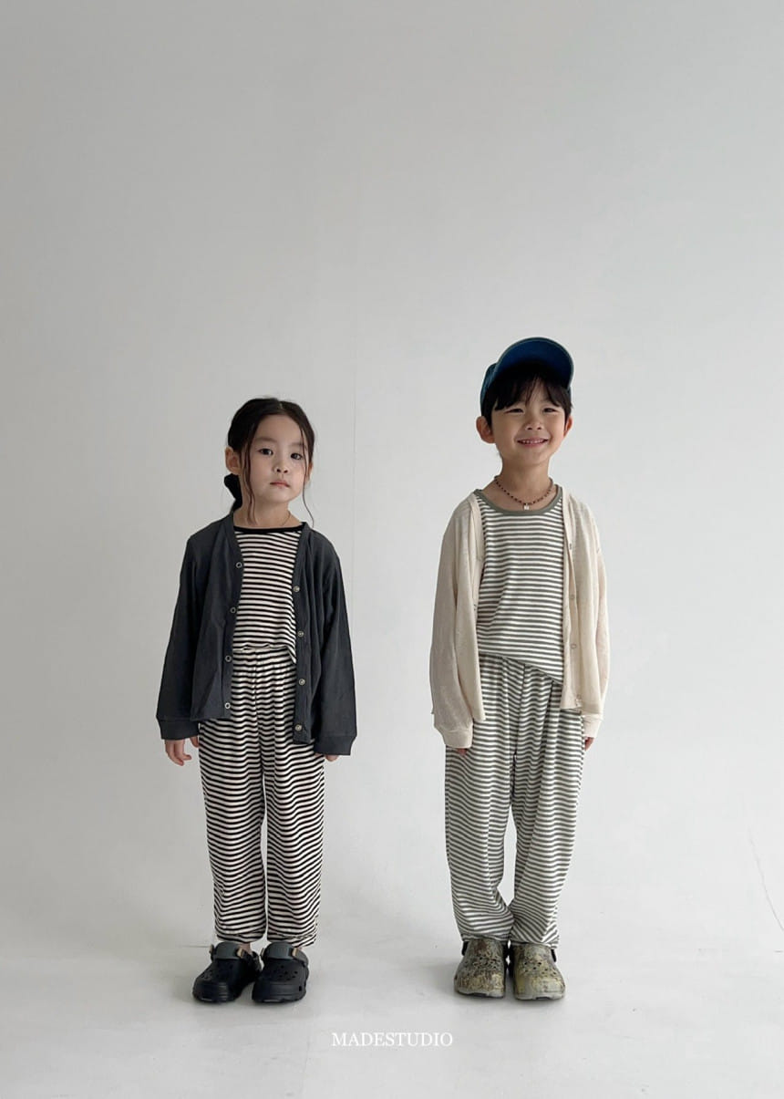 Made Studio - Korean Children Fashion - #minifashionista - Choco Sleeveless Tee - 10
