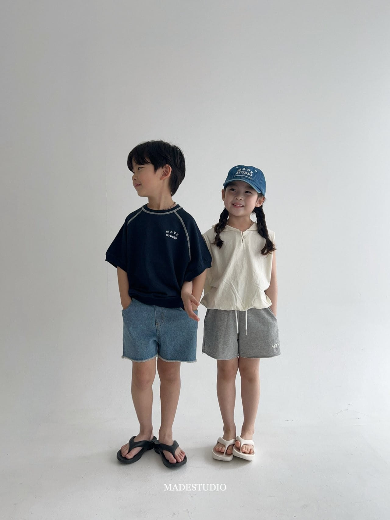 Made Studio - Korean Children Fashion - #prettylittlegirls - Cutting Shorts - 9
