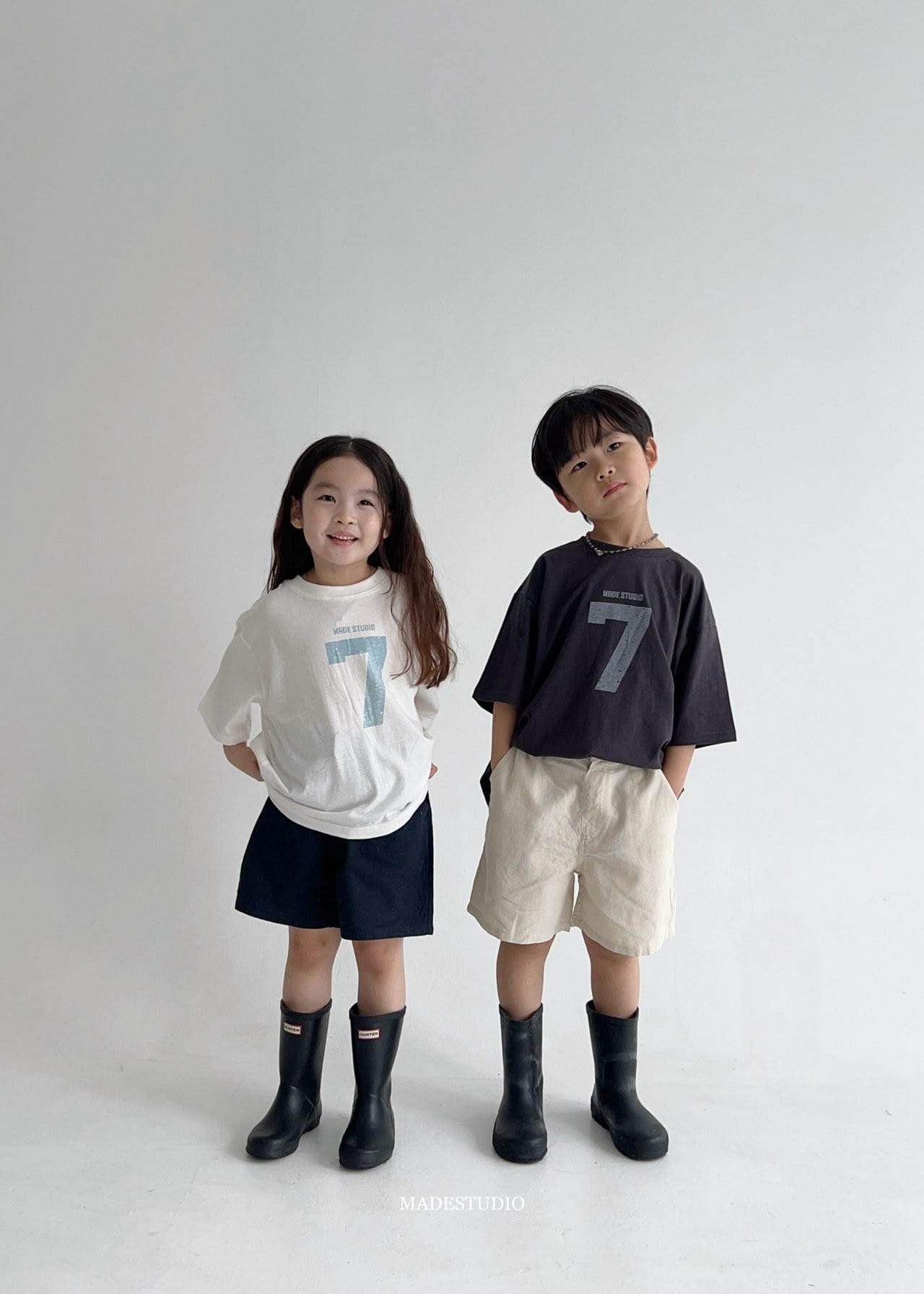 Made Studio - Korean Children Fashion - #todddlerfashion - Seven Tee - 7