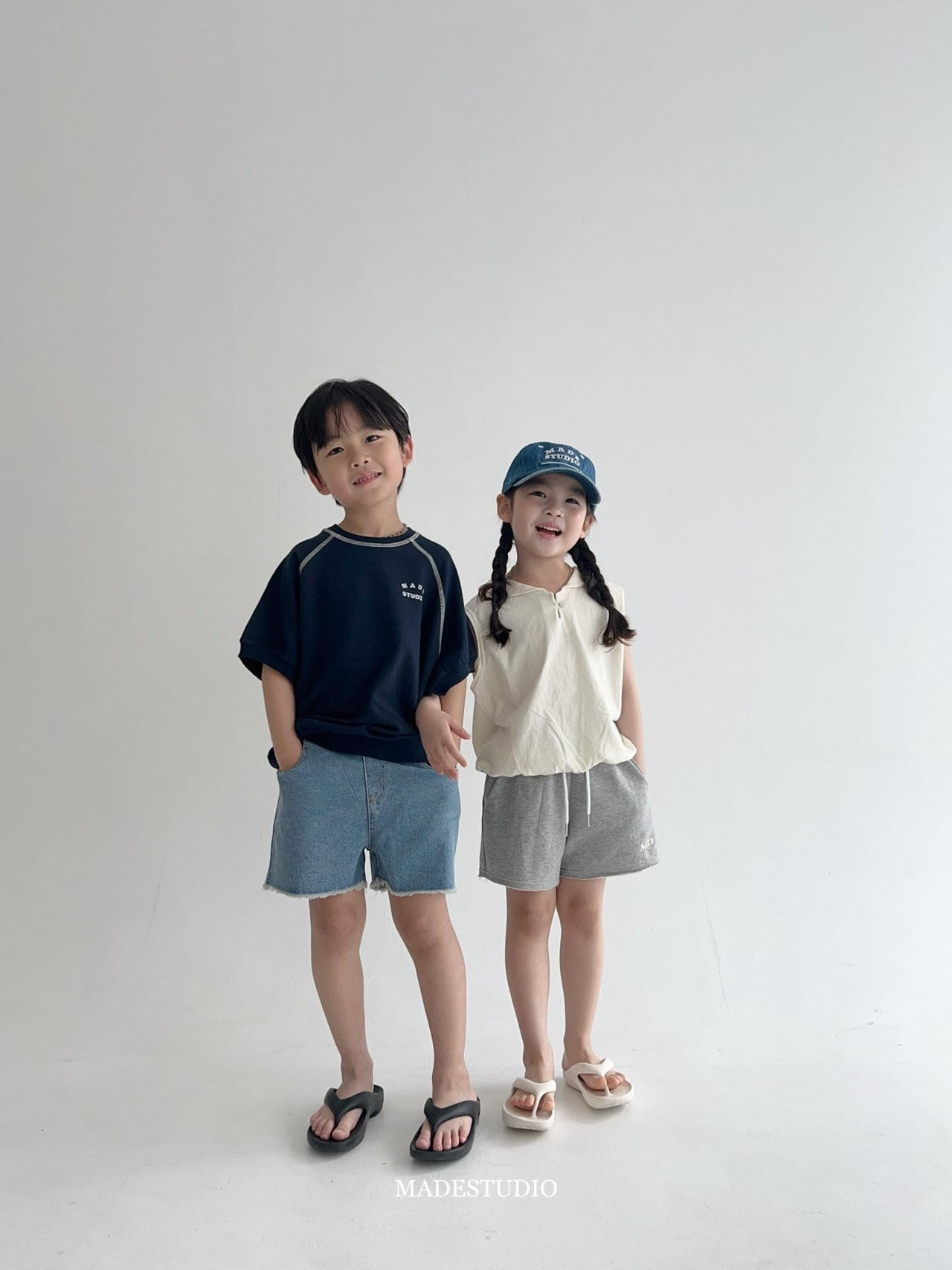 Made Studio - Korean Children Fashion - #toddlerclothing - Cutting Shorts - 11