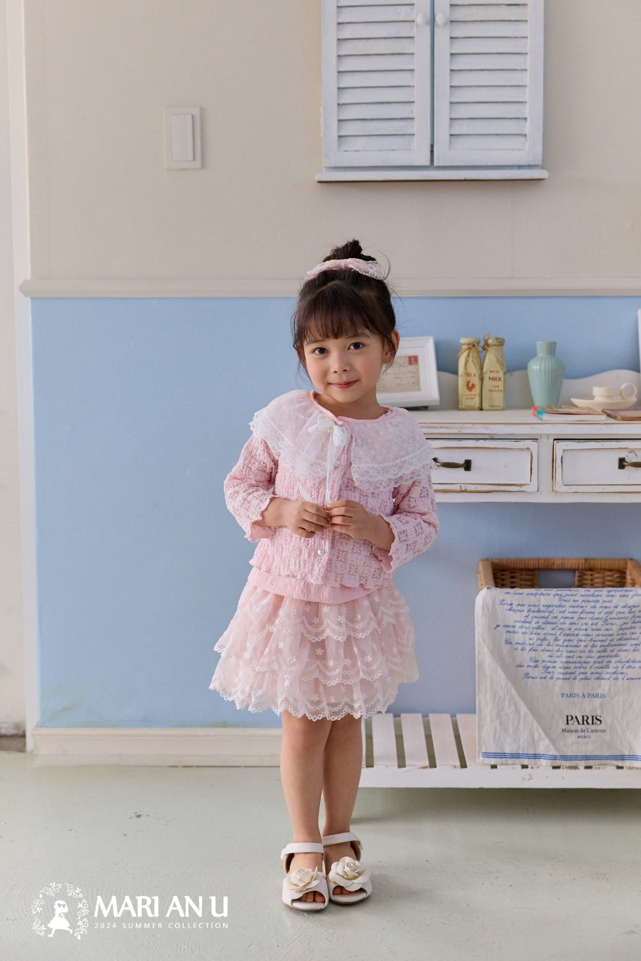 Mari An U - Korean Children Fashion - #stylishchildhood - Lace Skirt - 4