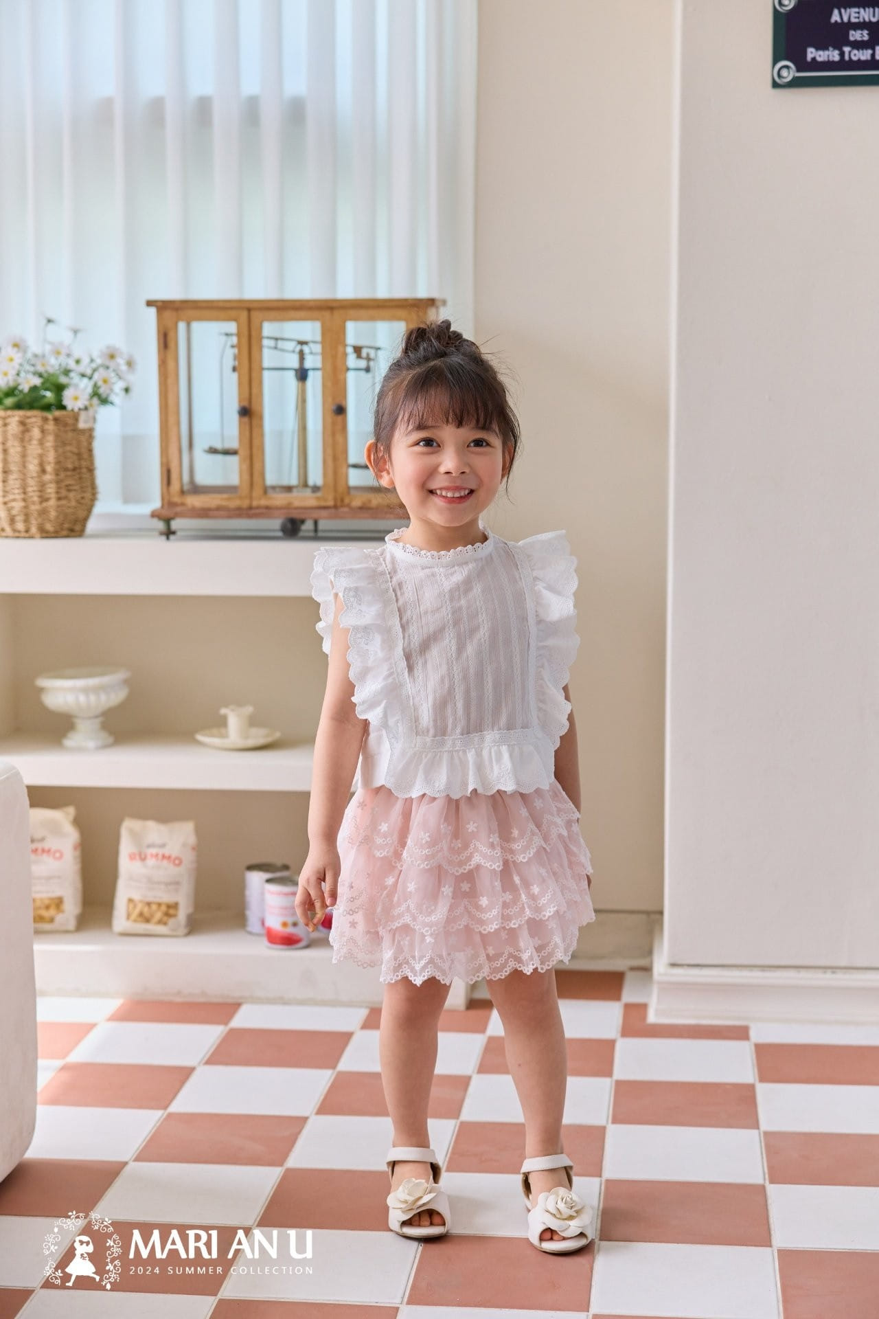 Mari An U - Korean Children Fashion - #childofig - Crop Blouse - 10