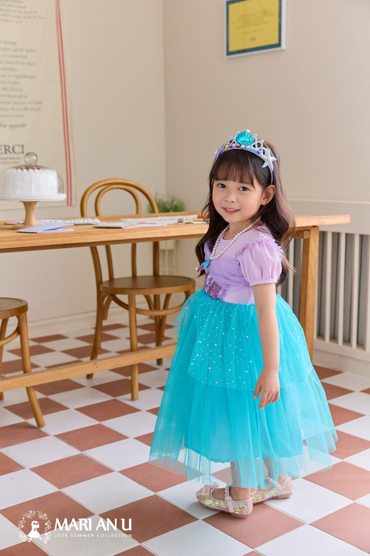 Mari An U - Korean Children Fashion - #childrensboutique - The Little Mermaid One-Piece - 9