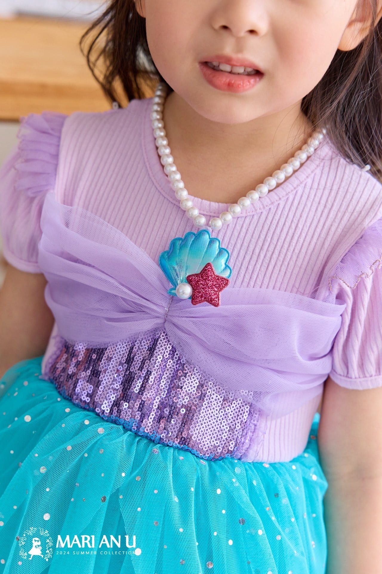 Mari An U - Korean Children Fashion - #designkidswear - The Liittle Mermaid Necklace