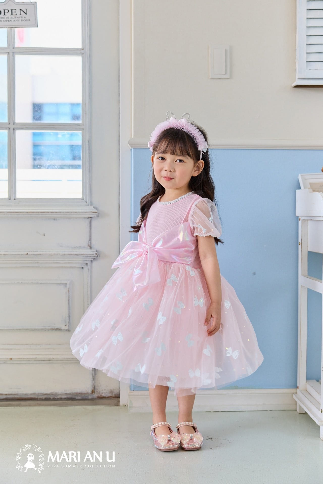 Mari An U - Korean Children Fashion - #discoveringself - Ribbon One-Piece - 8