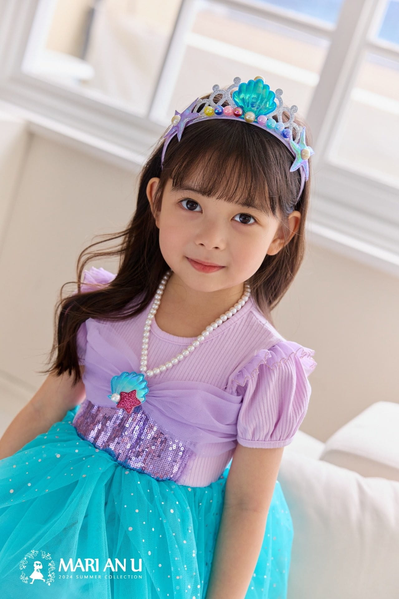 Mari An U - Korean Children Fashion - #discoveringself - The Little Mermaid Crown - 3
