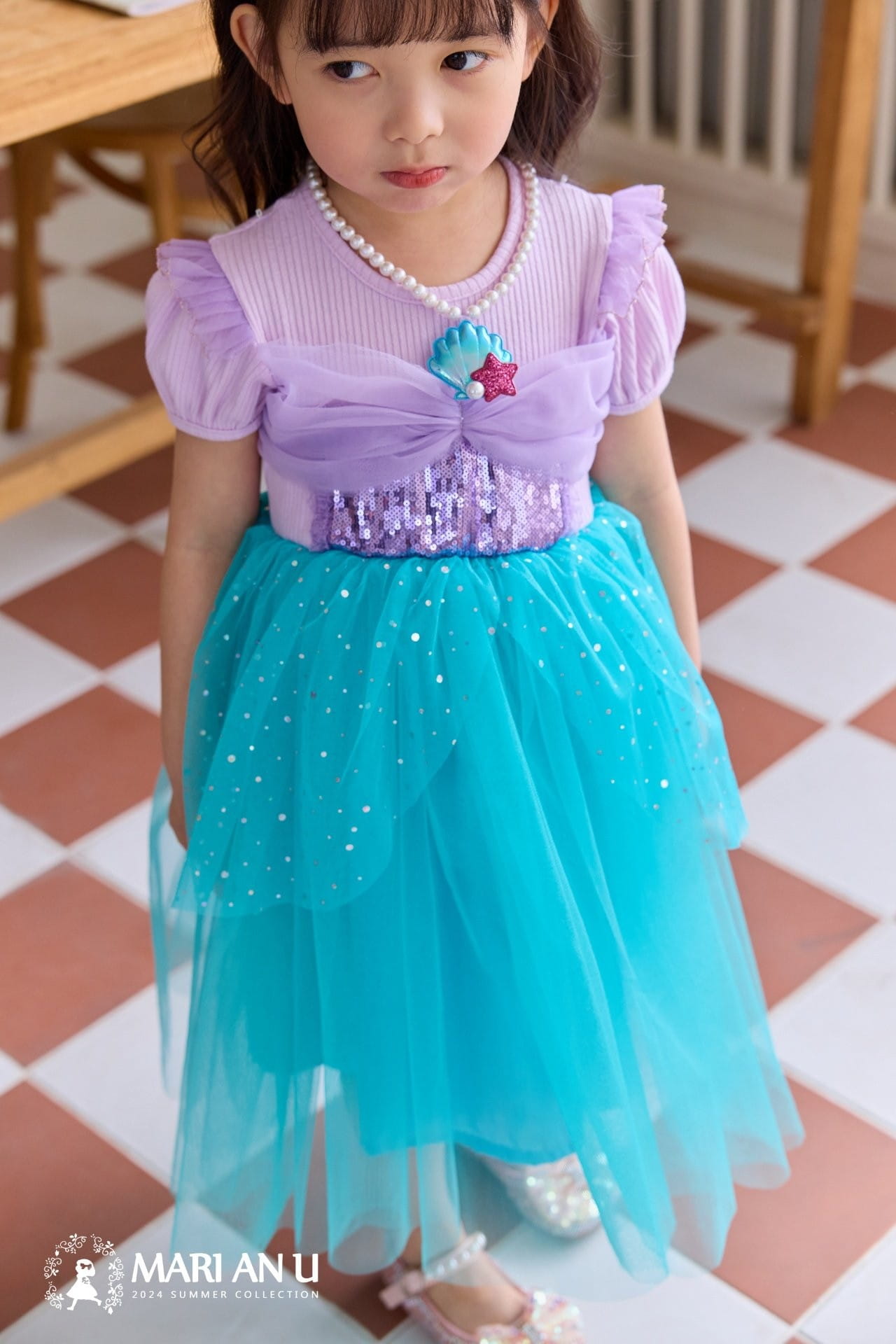 Mari An U - Korean Children Fashion - #discoveringself - The Liittle Mermaid Necklace - 2