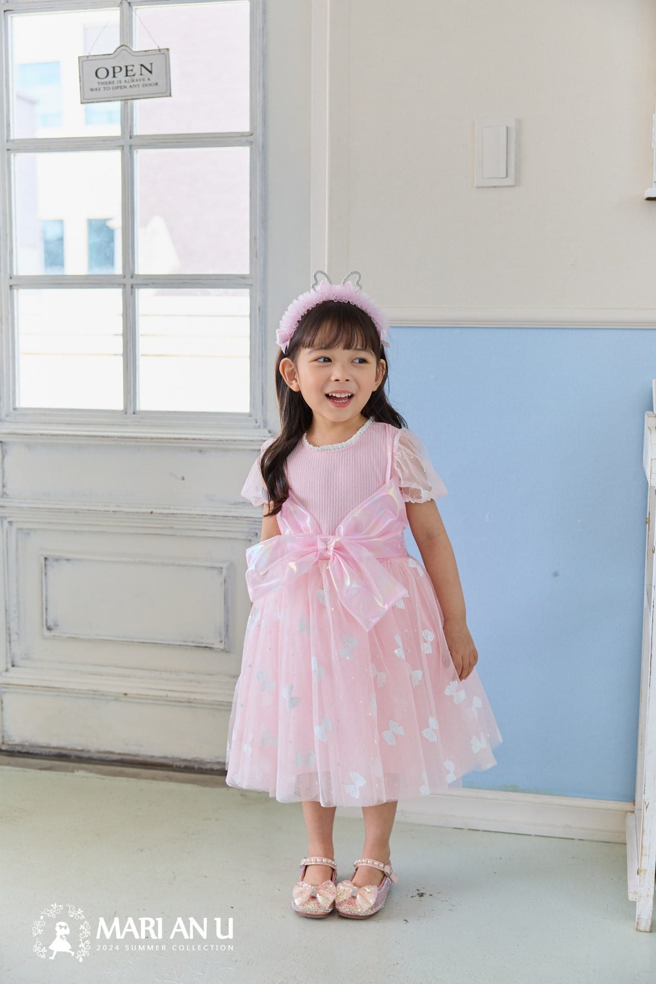 Mari An U - Korean Children Fashion - #fashionkids - Ribbon One-Piece - 9
