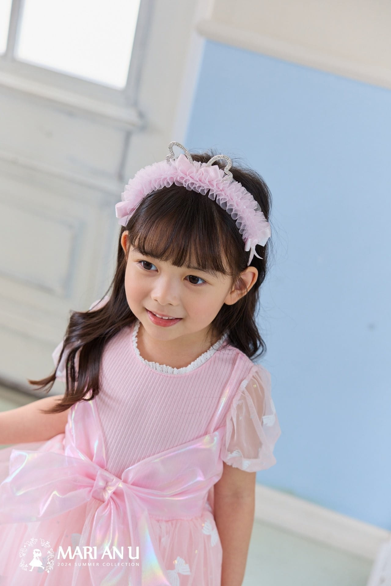 Mari An U - Korean Children Fashion - #kidsshorts - Ribbon Hair Band - 2