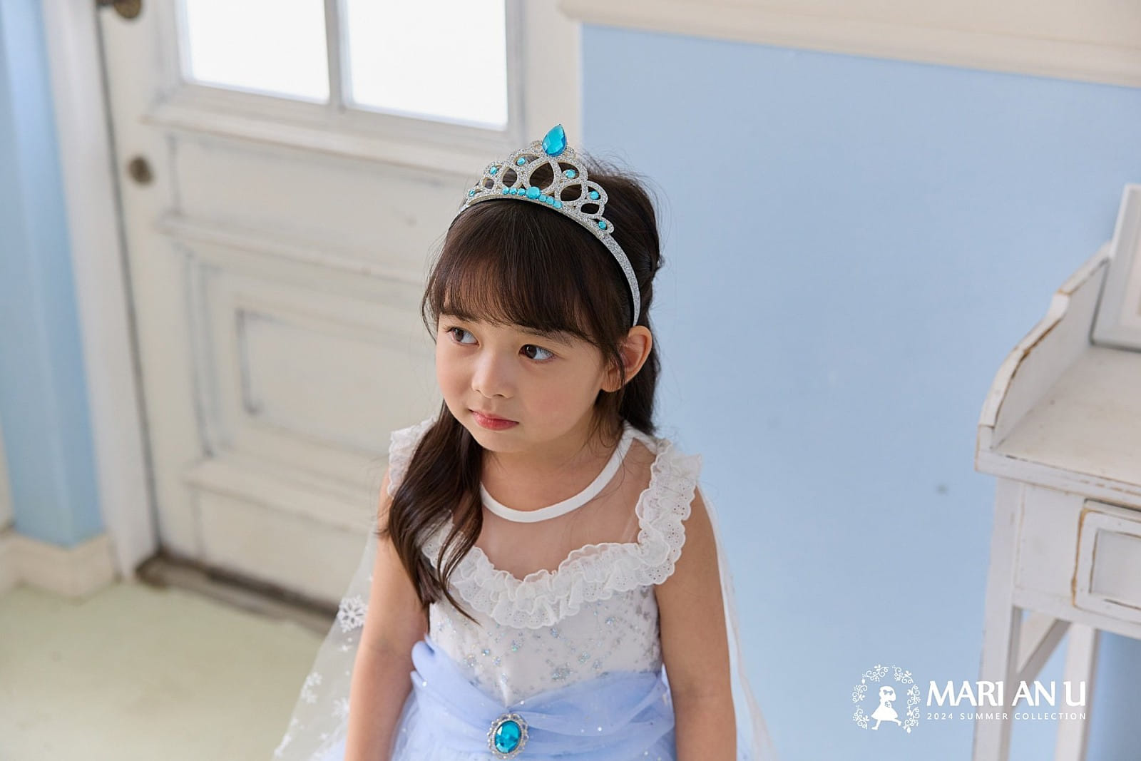 Mari An U - Korean Children Fashion - #kidsshorts - Bling Princess Crown - 4