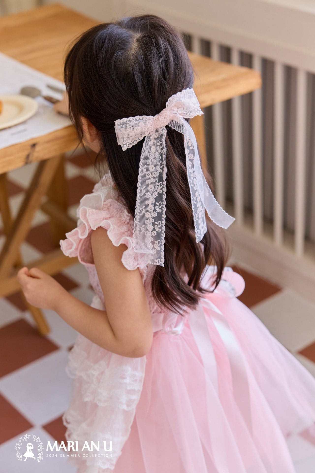 Mari An U - Korean Children Fashion - #kidsstore - Ribbon Hair Pin - 2