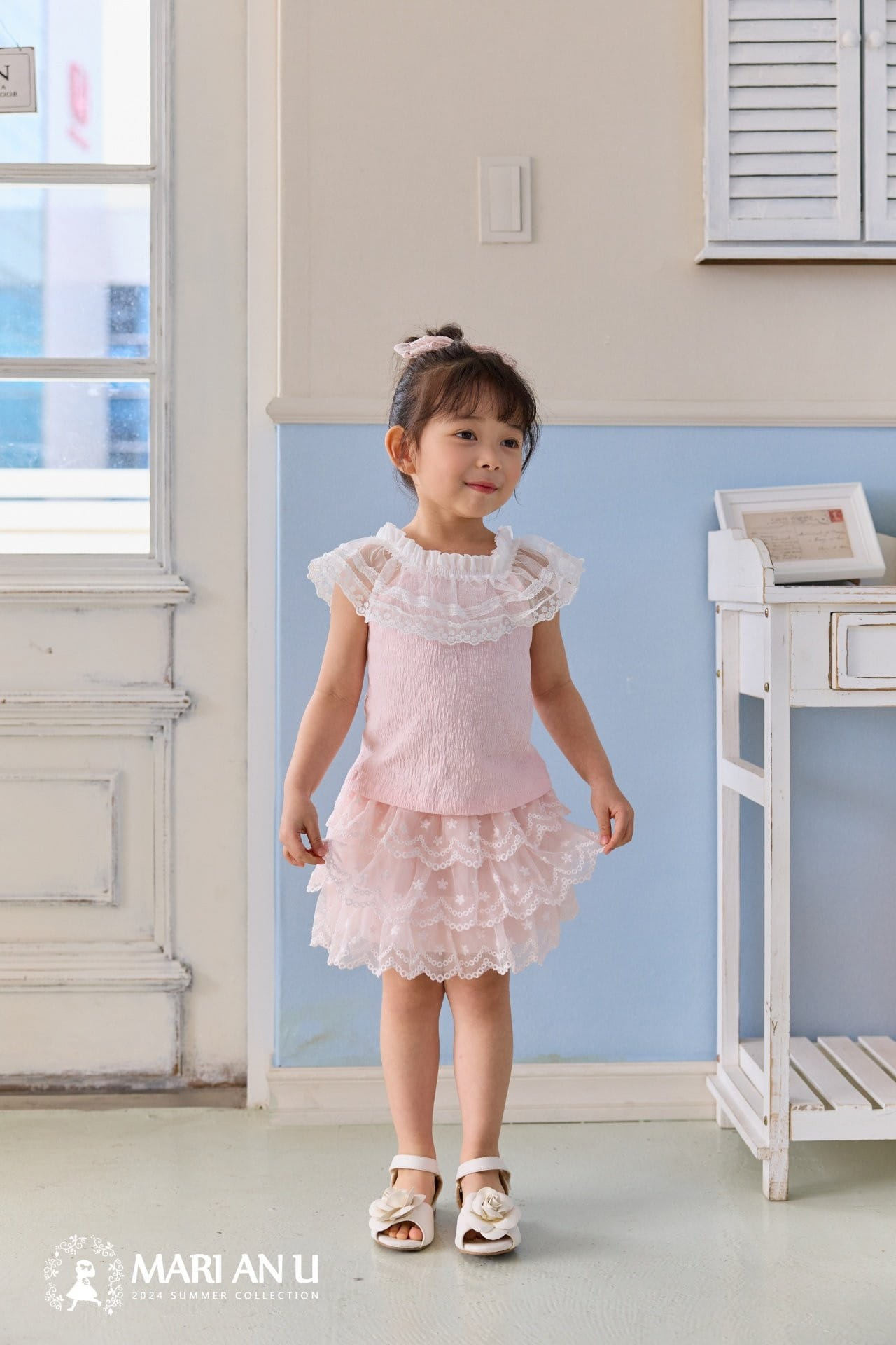 Mari An U - Korean Children Fashion - #kidzfashiontrend - Fill Tee - 2