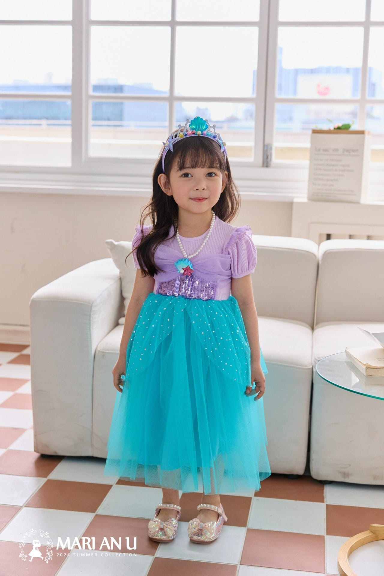 Mari An U - Korean Children Fashion - #magicofchildhood - The Little Mermaid One-Piece - 2