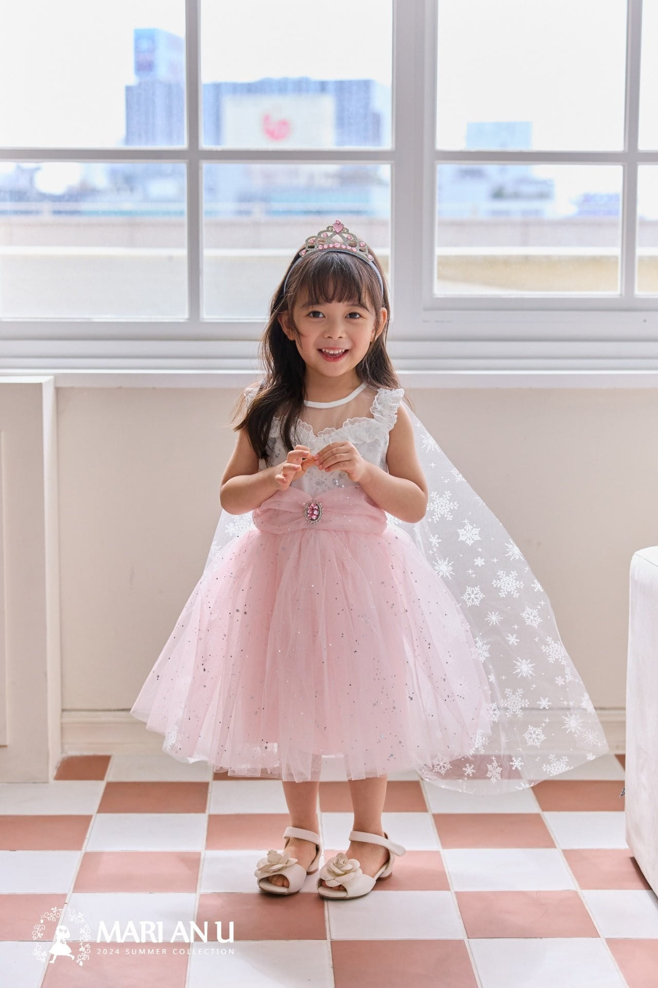 Mari An U - Korean Children Fashion - #magicofchildhood - Bling Princess One-Piece