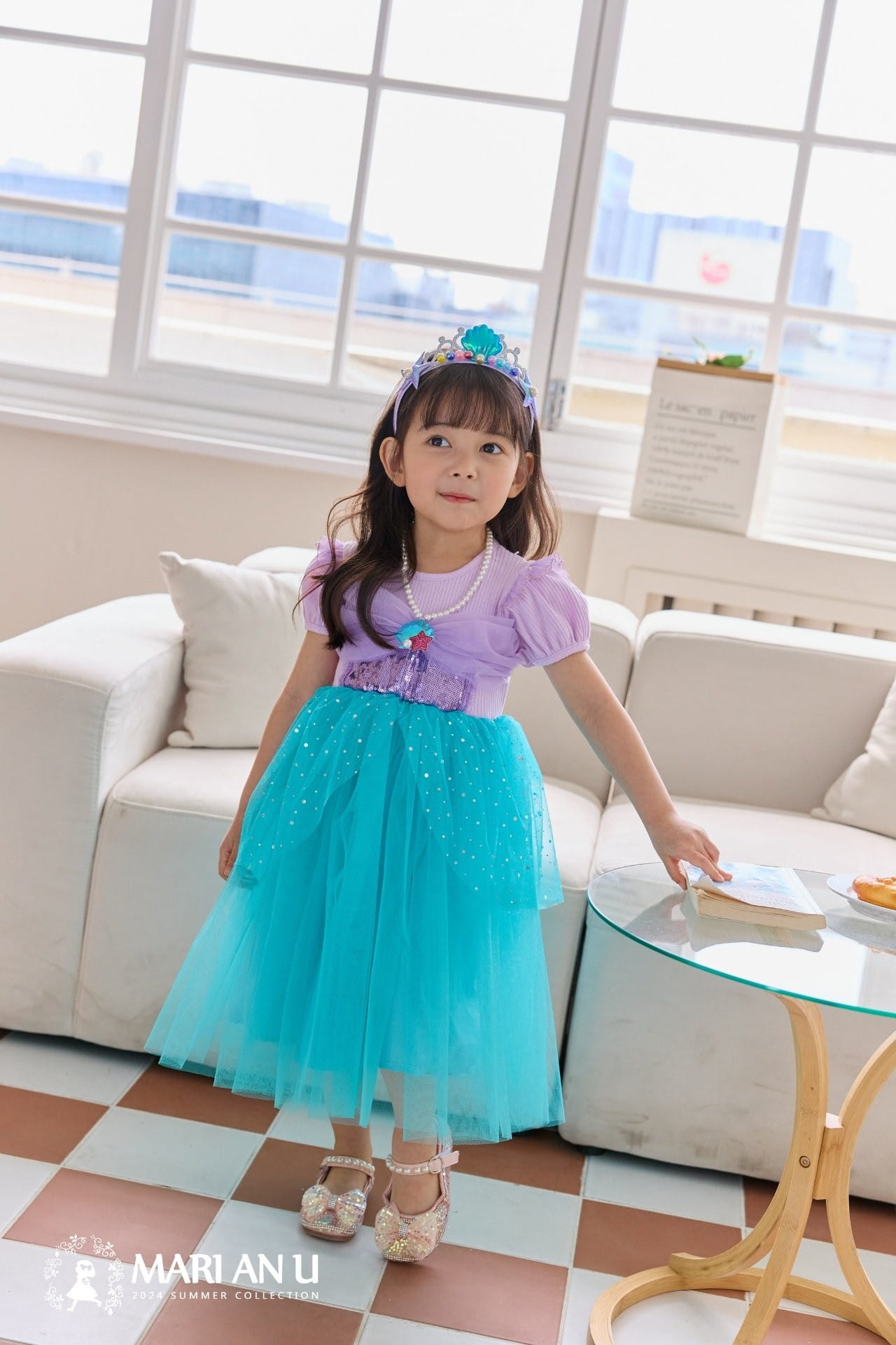 Mari An U - Korean Children Fashion - #minifashionista - The Little Mermaid One-Piece - 3