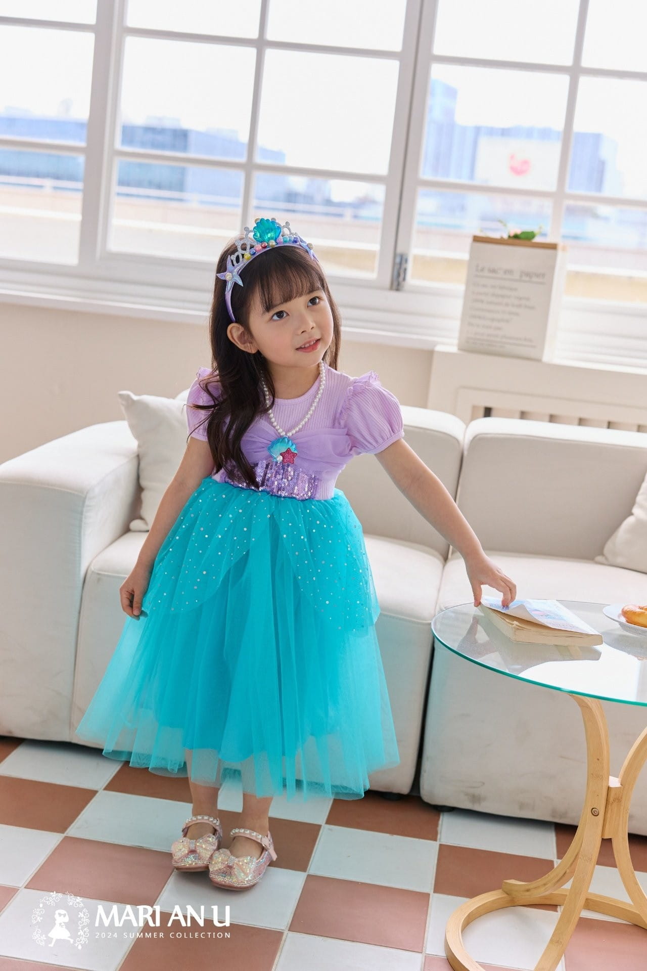 Mari An U - Korean Children Fashion - #minifashionista - The Little Mermaid One-Piece - 4