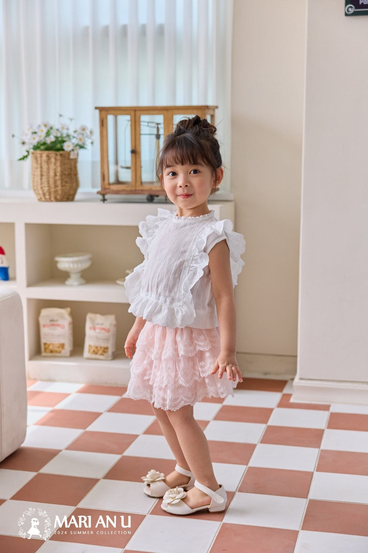 Mari An U - Korean Children Fashion - #prettylittlegirls - Crop Blouse - 6