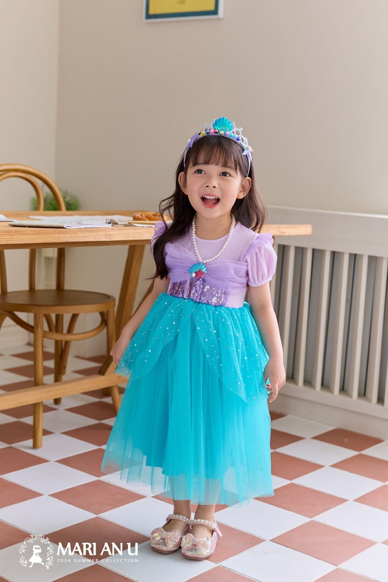 Mari An U - Korean Children Fashion - #stylishchildhood - The Little Mermaid One-Piece - 7