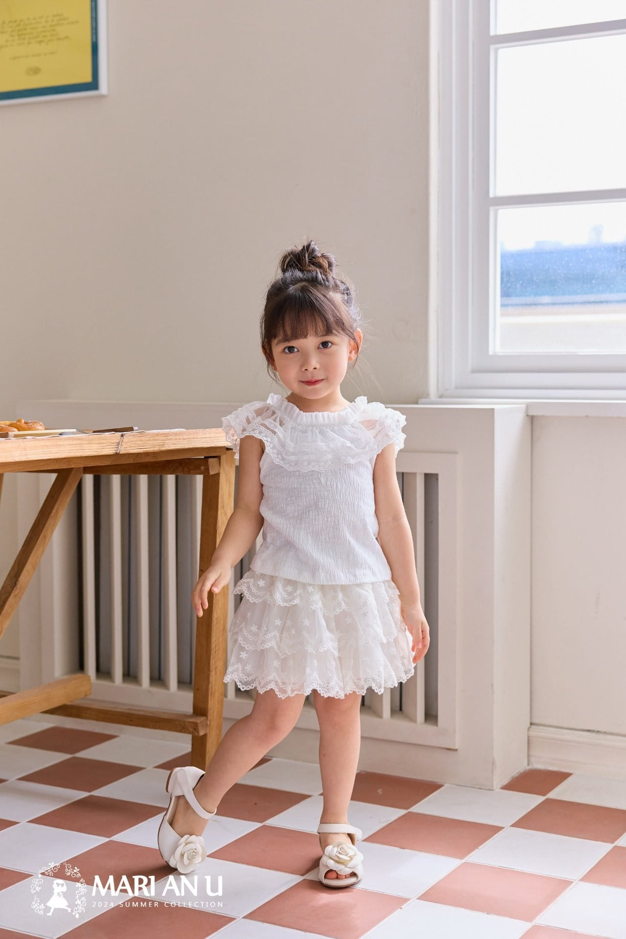Mari An U - Korean Children Fashion - #stylishchildhood - Fill Tee - 10