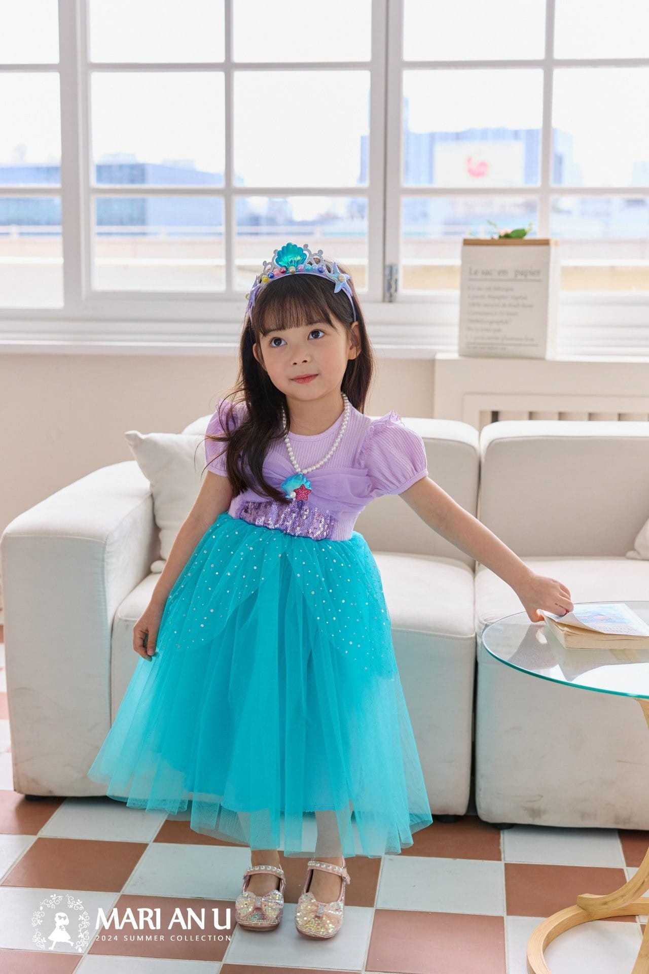 Mari An U - Korean Children Fashion - #todddlerfashion - The Little Mermaid One-Piece - 5