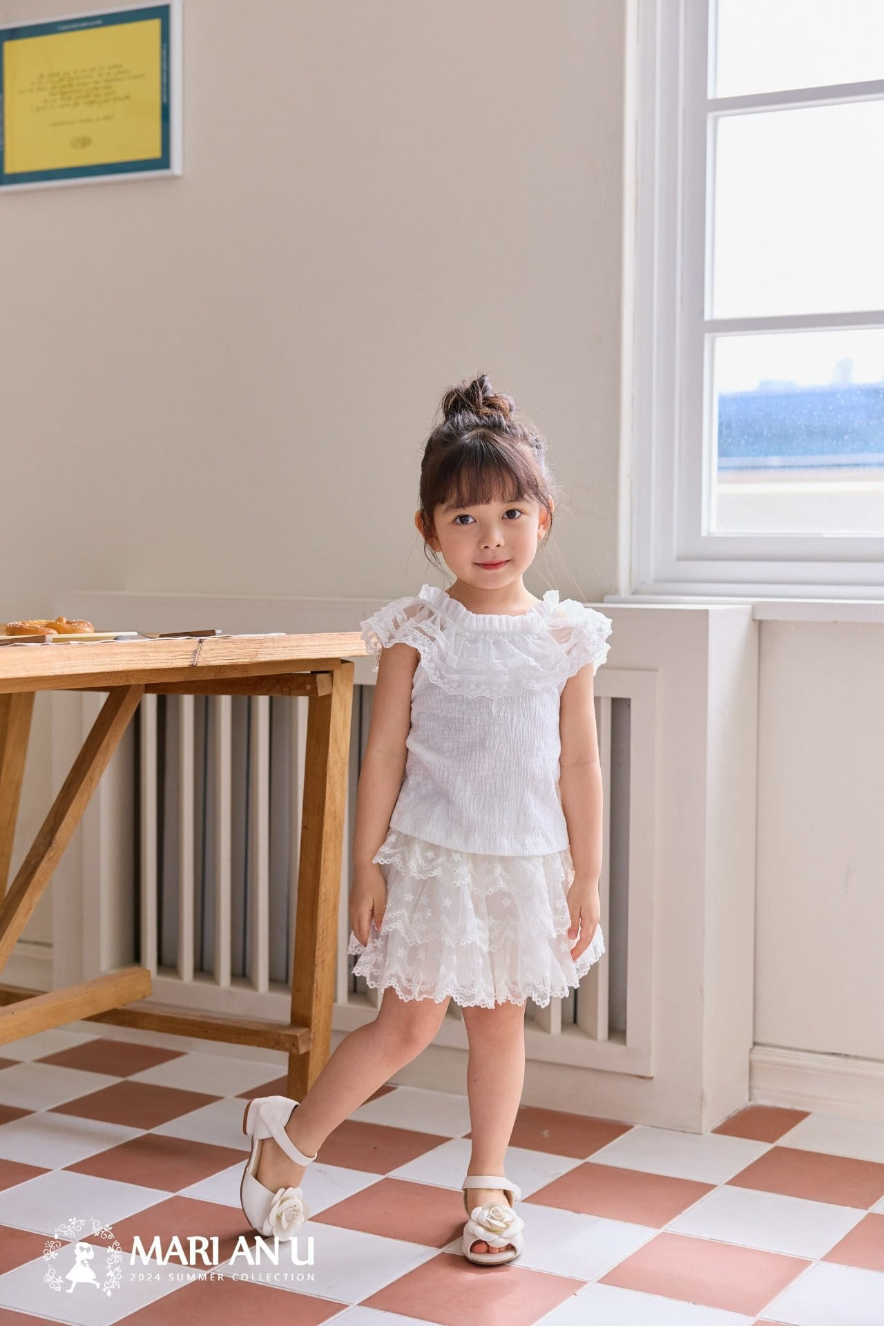 Mari An U - Korean Children Fashion - #todddlerfashion - Fill Tee - 8