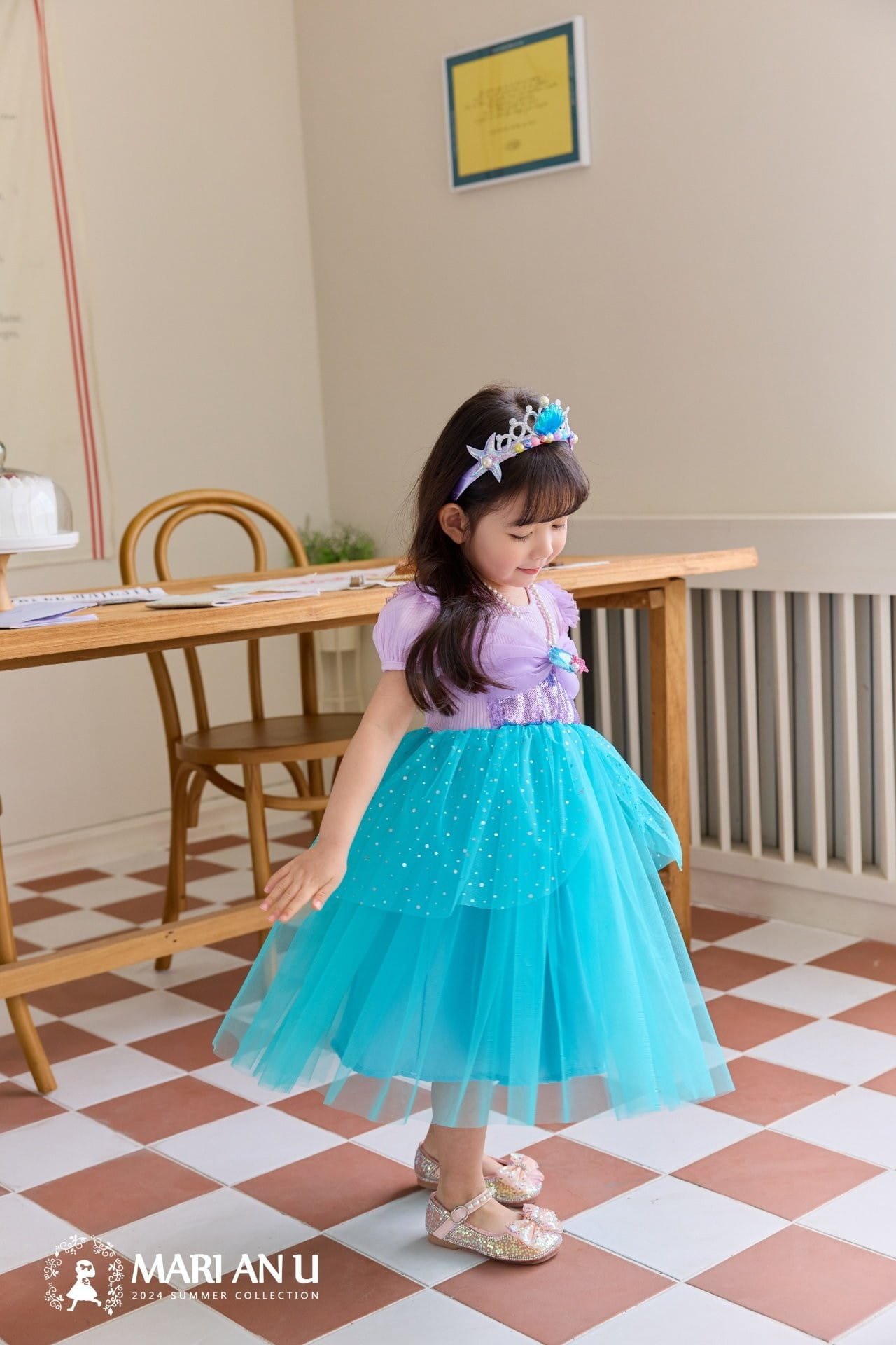 Mari An U - Korean Children Fashion - #toddlerclothing - The Little Mermaid One-Piece - 6