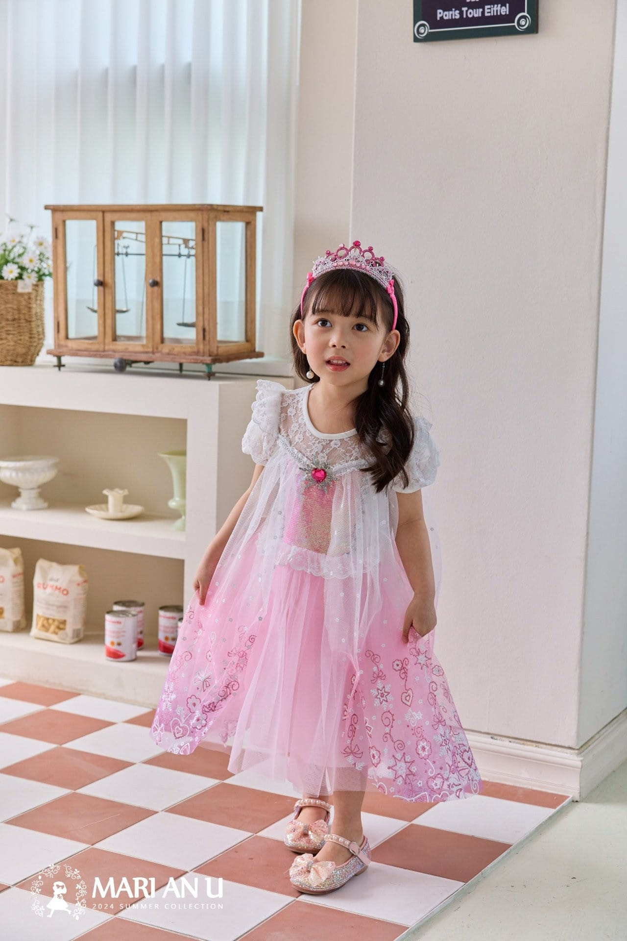 Mari An U - Korean Children Fashion - #toddlerclothing - Snow Princess One-Piece