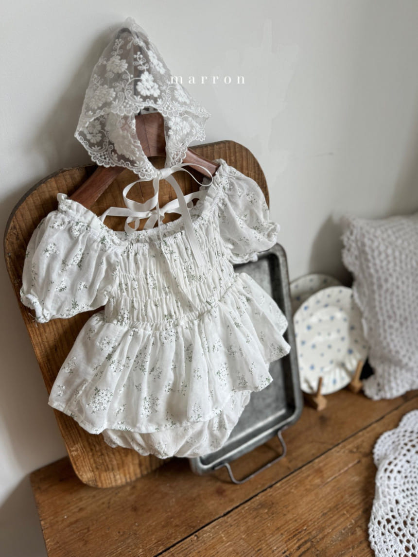 Marron Kid - Korean Baby Fashion - #babyboutique - Ella Skirt Body Suit - 8