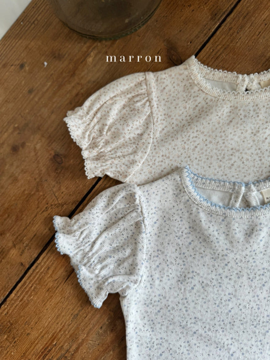 Marron Kid - Korean Baby Fashion - #babyboutiqueclothing - Bubble Tee - 2