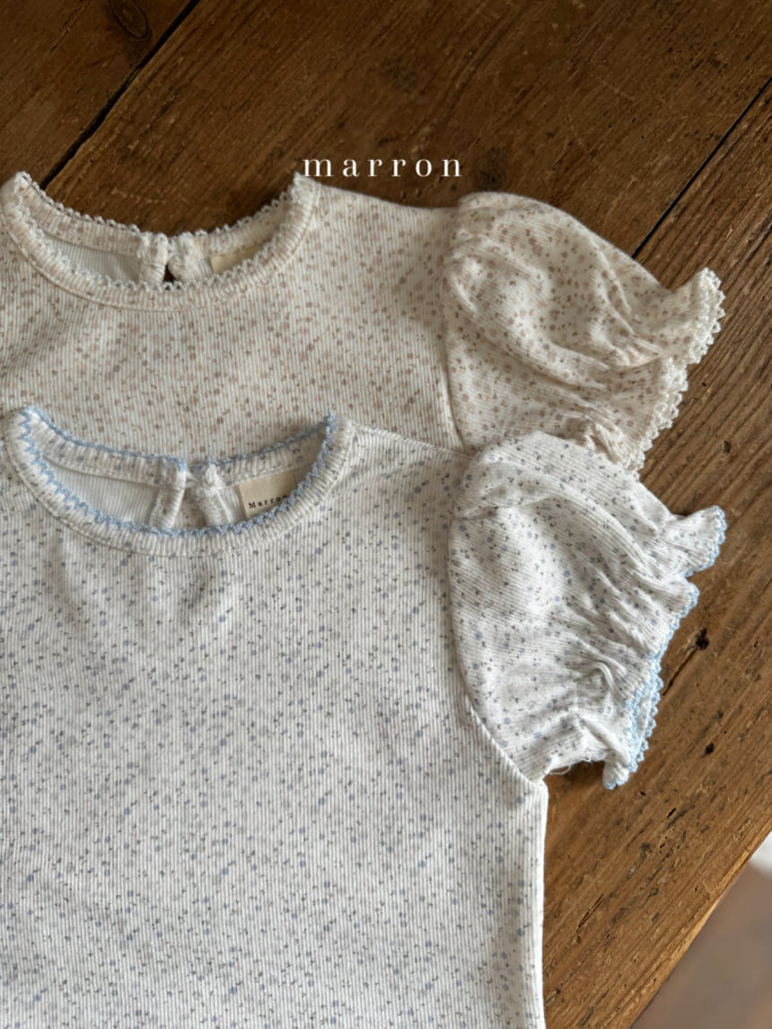 Marron Kid - Korean Baby Fashion - #babyclothing - Bubble Tee - 3