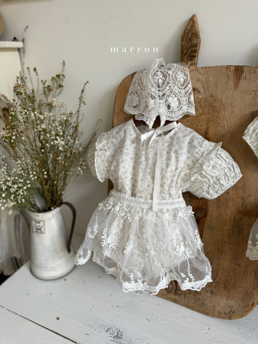 Marron Kid - Korean Baby Fashion - #babyclothing - Stella Body Suit - 6