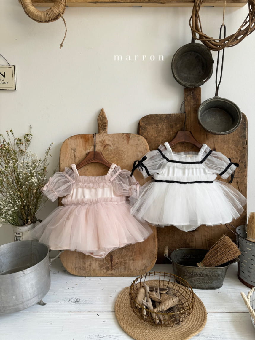 Marron Kid - Korean Baby Fashion - #babyfever - Elizabeth Body Suit - 3