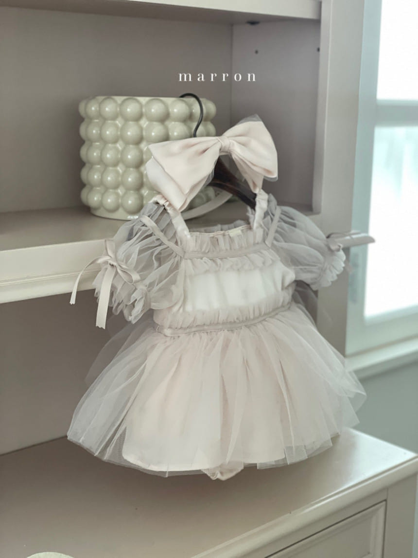 Marron Kid - Korean Baby Fashion - #babywear - Elizabeth Body Suit - 10