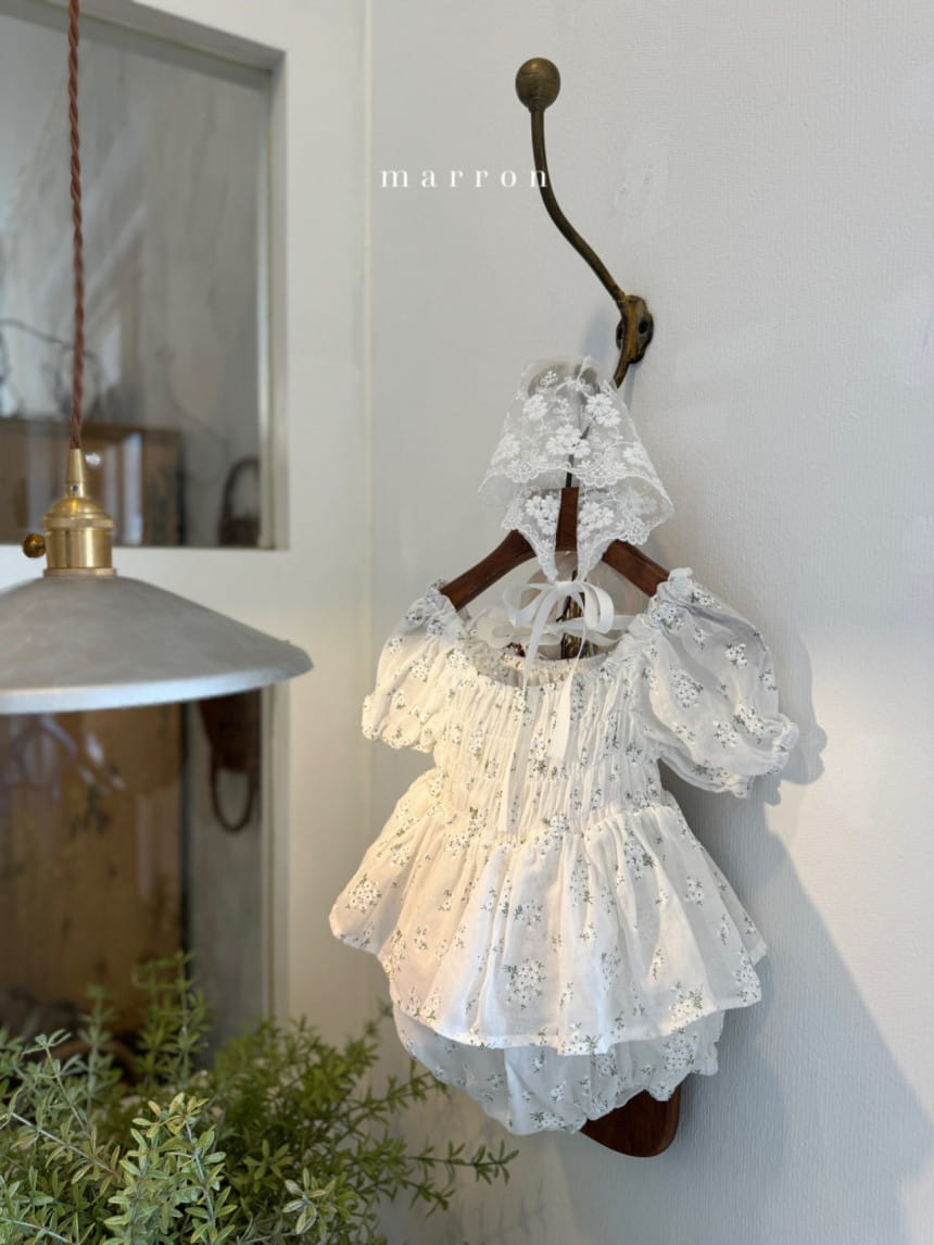Marron Kid - Korean Baby Fashion - #smilingbaby - Ella Skirt Body Suit - 7