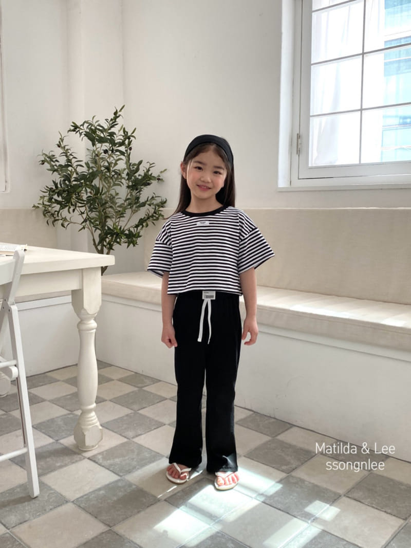 Matilda & Lee - Korean Children Fashion - #childofig - Crop ST Tee
