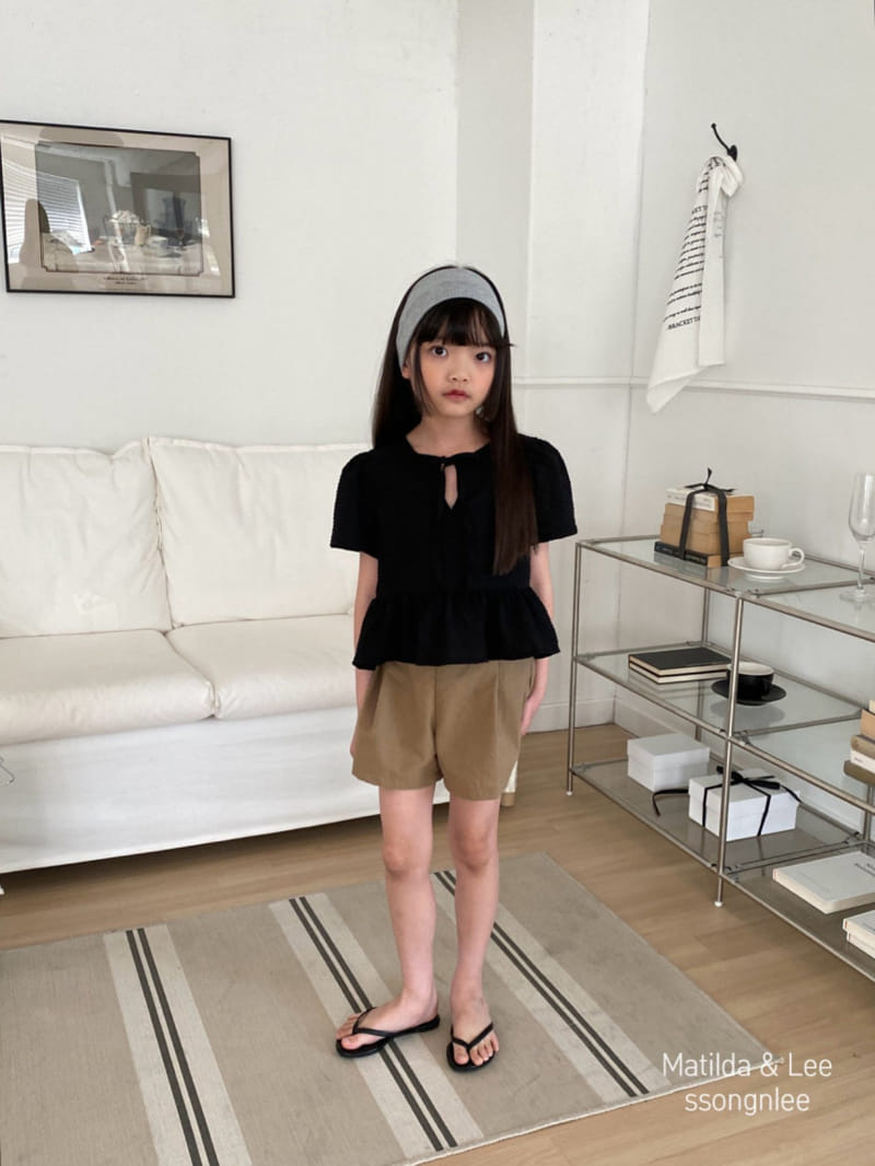Matilda & Lee - Korean Children Fashion - #childrensboutique - Ribbon Puff Blanc - 8