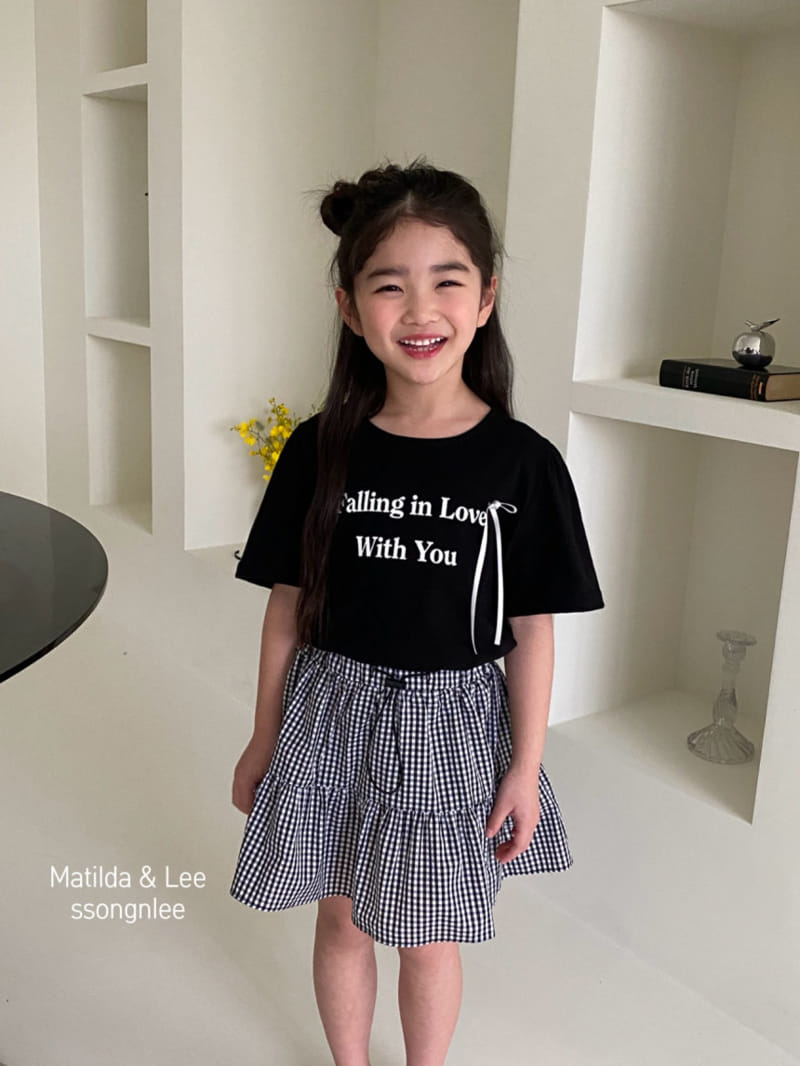 Matilda & Lee - Korean Children Fashion - #childofig - String Skirt - 4