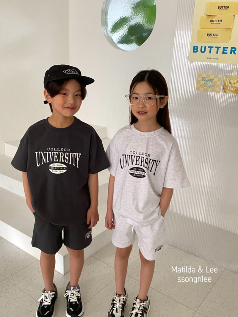 Matilda & Lee - Korean Children Fashion - #childrensboutique - Universal Top Bottom Set - 10