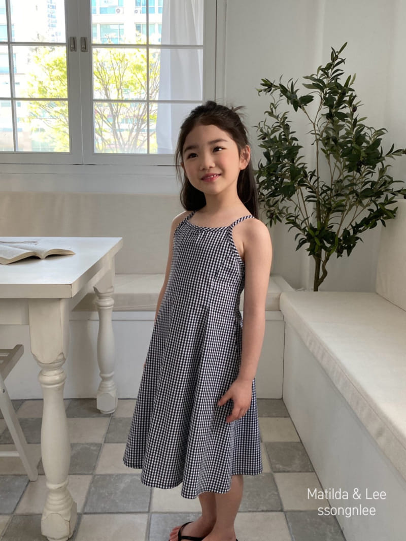 Matilda & Lee - Korean Children Fashion - #designkidswear - Sleeveless Slit One-Piece - 5
