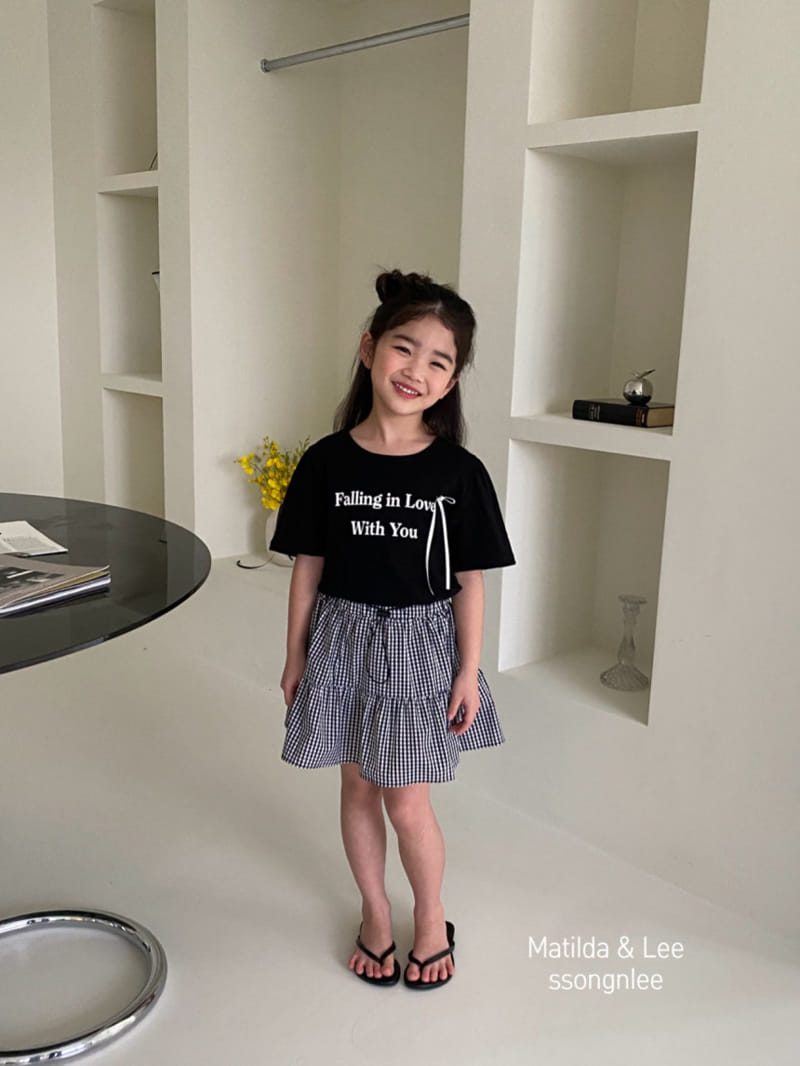 Matilda & Lee - Korean Children Fashion - #designkidswear - String Skirt - 5