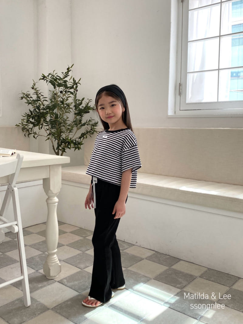 Matilda & Lee - Korean Children Fashion - #designkidswear - Crop ST Tee - 3