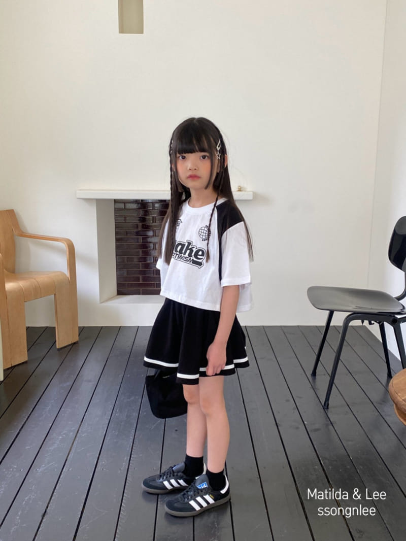 Matilda & Lee - Korean Children Fashion - #discoveringself - Wake Skirt Top Bottom Set - 11