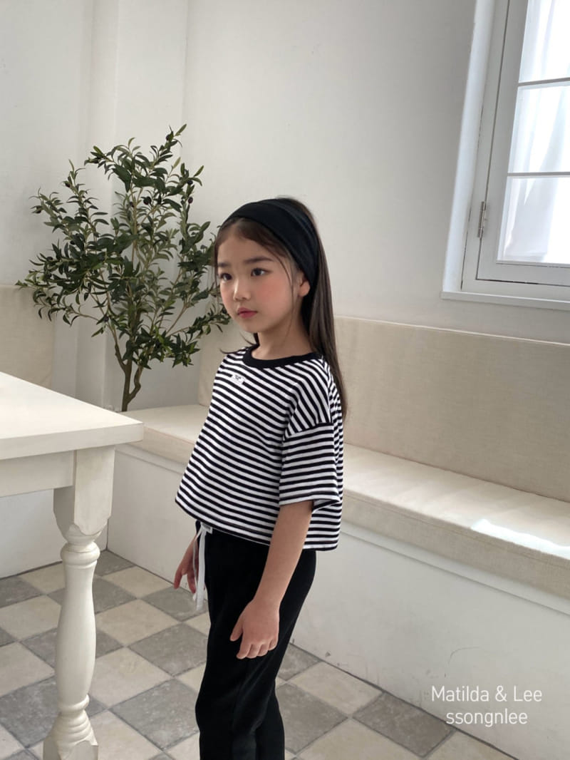 Matilda & Lee - Korean Children Fashion - #designkidswear - Crop ST Tee - 4